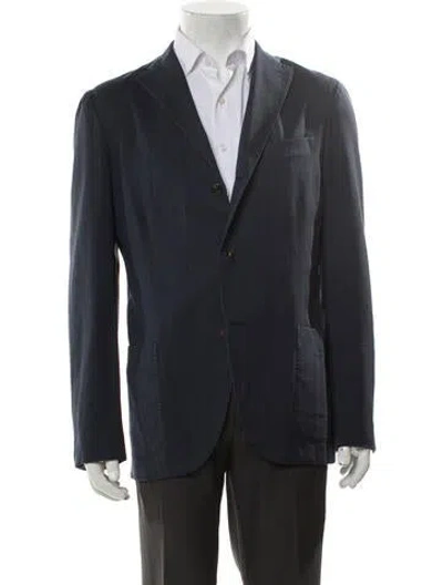 Pre-owned Boglioli Wool Blazer In Blue