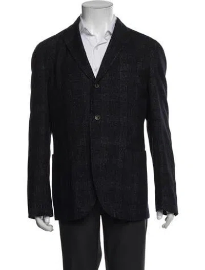 Pre-owned Boglioli Wool Blazer In Blue