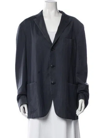 Pre-owned Boglioli Wool Blazer In Blue