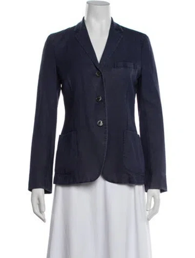 Pre-owned Boglioli Wool Blazer In Blue