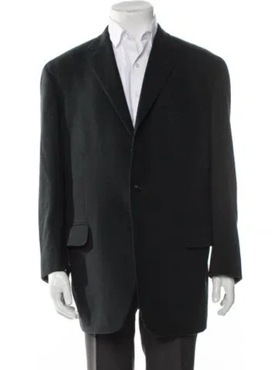 Pre-owned Boglioli Wool Blazer In Green