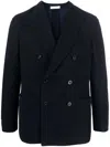 Boglioli Double-breasted Buttoned Blazer In Blue