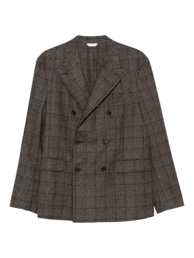 BOGLIOLI BOGLIOLI WOOL BLEND DOUBLE-BREASTED JACKET
