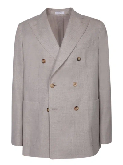 Boglioli Wool Blend Jacket In Grey