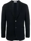 Boglioli Wool Blend Single-breasted Jacket In Blue