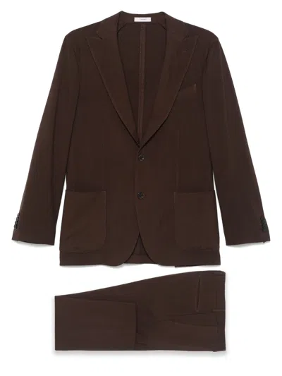 BOGLIOLI BOGLIOLI WOOL DOUBLE BREASTED SUIT