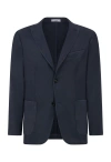 Boglioli Wool High Performance K-jacket In Blue