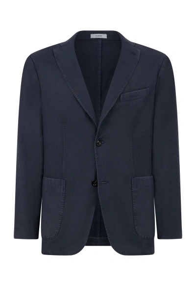 Boglioli Wool High Performance K-jacket In Blue