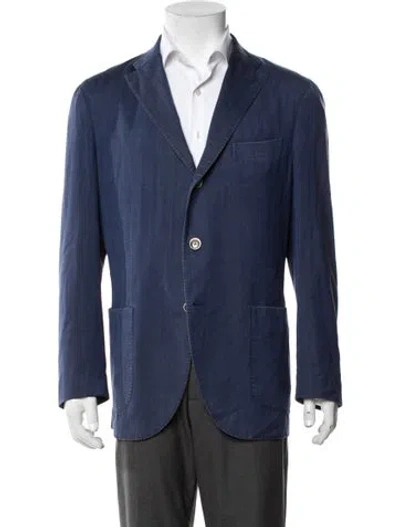 Pre-owned Boglioli Wool Jacket In Blue