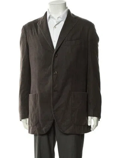 Pre-owned Boglioli Wool Jacket In Brown