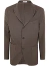 Boglioli Classic Wool Jacket For Men In Brown