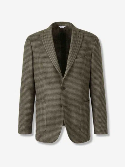 Boglioli Wool Jacket In Green