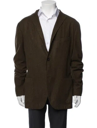 Pre-owned Boglioli Wool Jacket In Green
