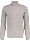 Boglioli Wool Jumper In Neutrals
