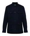 Boglioli Wool Shirt Jacket In Black