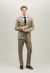 Boglioli Wool Solaro K-suit In Lightbrown