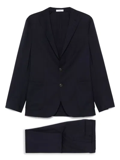 Boglioli Wool Suit In Blue