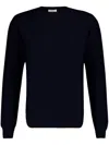 Boglioli Cotton Sweater In Blau