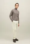Boglioli Wool Turtleneck In Gray