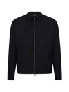 Boglioli Zip Jacket In Black