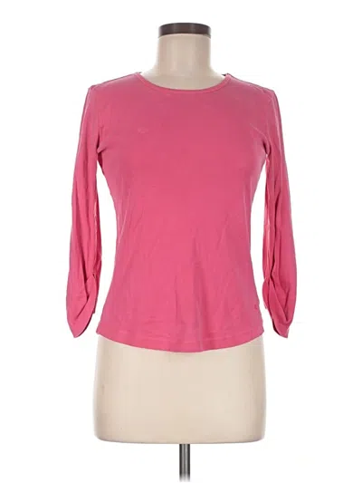 Pre-owned Bogner 3/4 Sleeve T-shirt In Pink