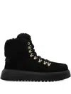 Bogner 50mm Lace-up Trim-detail Boots In Black