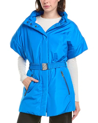 Bogner Amira Long Vest In Blue