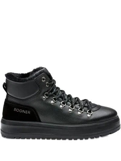 Bogner Antwerp 10 M Lace-up Boots In Black