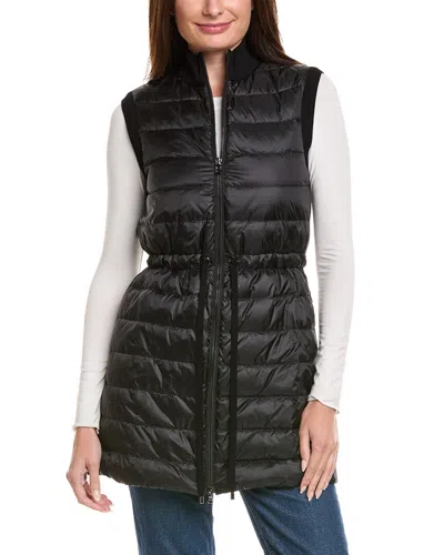Bogner Arina Down Long Vest In Black