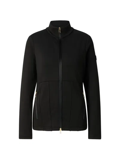 Bogner Arlena High-neck Mid-layer Jacket In Black
