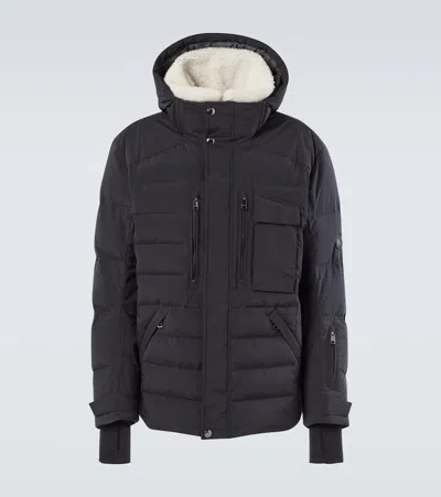 Bogner Arron-ld Down-paneled Ski Jacket In Black