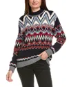 Bogner Avena Wool & Cashmere-blend Sweater In Animal Print
