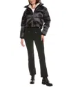 Bogner Aya Stretch Ski Suit And Quilted Down Jacket Set In Black