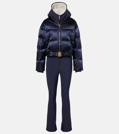 Bogner Aya1-ld Down Ski Suit In Blue
