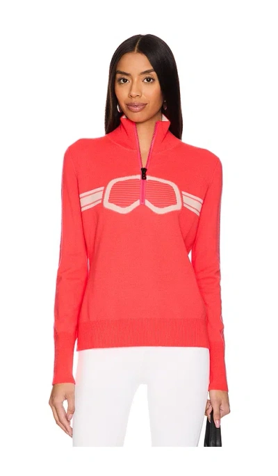 Bogner Azra First Layer Top In Vibrant Lipstick
