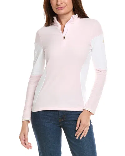 Bogner Becky1 1/4-zip Pullover In Pink