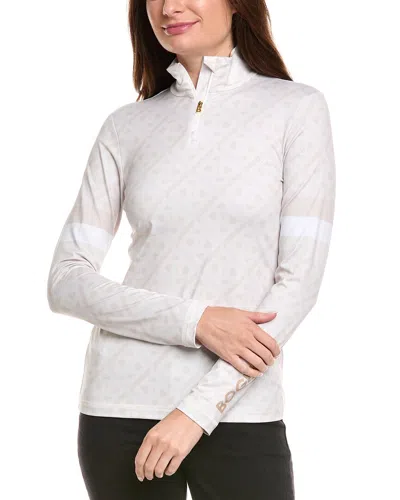 Bogner Beline2 1/4-zip Pullover In Metallic