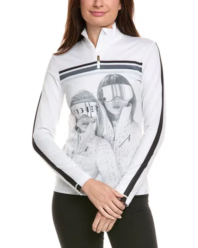 Bogner Beline2 1/4-zip Pullover In White