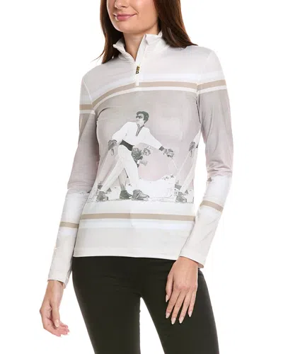 Bogner Beline2 1/4-zip Pullover In Gray