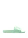 Bogner Belize Logo-embossed Slides In Green