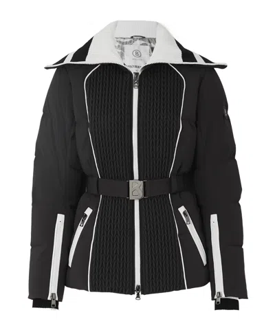 Bogner Belted Quilted Padded Ski Jacket In No