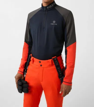 Bogner Berkan First Layer Jacket In Deepest Navy In Blue