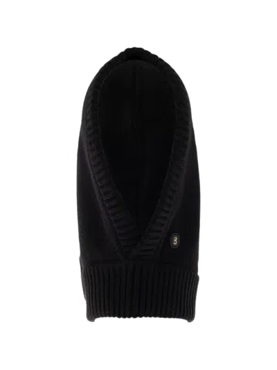 Bogner Berny Ribbed-knit Balaclava In Black