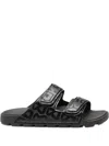 Bogner Biarritz L 2 Logo Sandals In Black