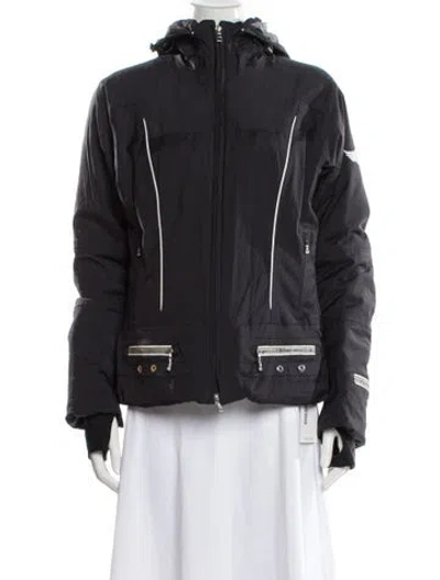 Pre-owned Bogner Biker Jacket In Gray