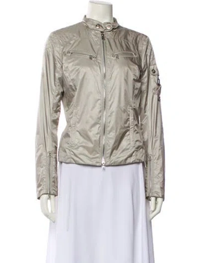 Pre-owned Bogner Biker Jacket In Neutral