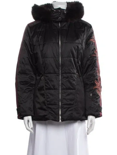 Pre-owned Bogner Bomber Jacket In Black