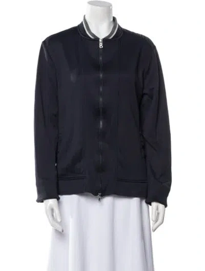 Pre-owned Bogner Bomber Jacket In Blue