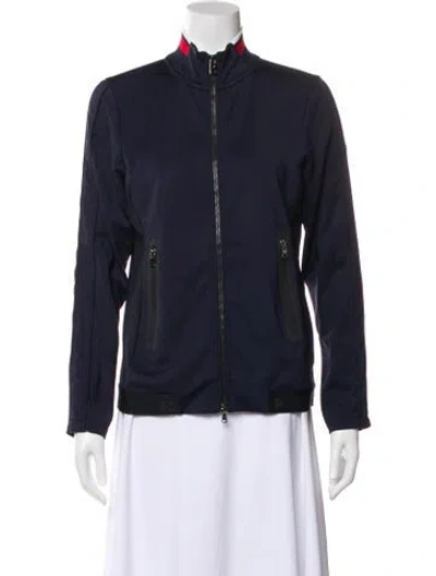 Pre-owned Bogner Bomber Jacket In Blue