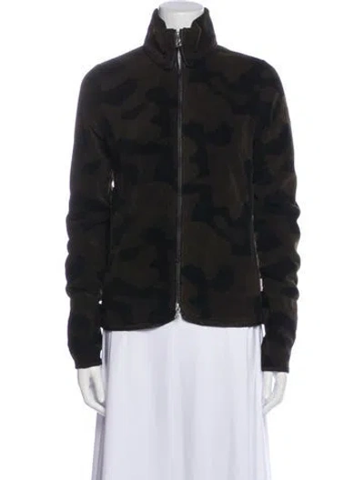 Pre-owned Bogner Bomber Jacket In Green